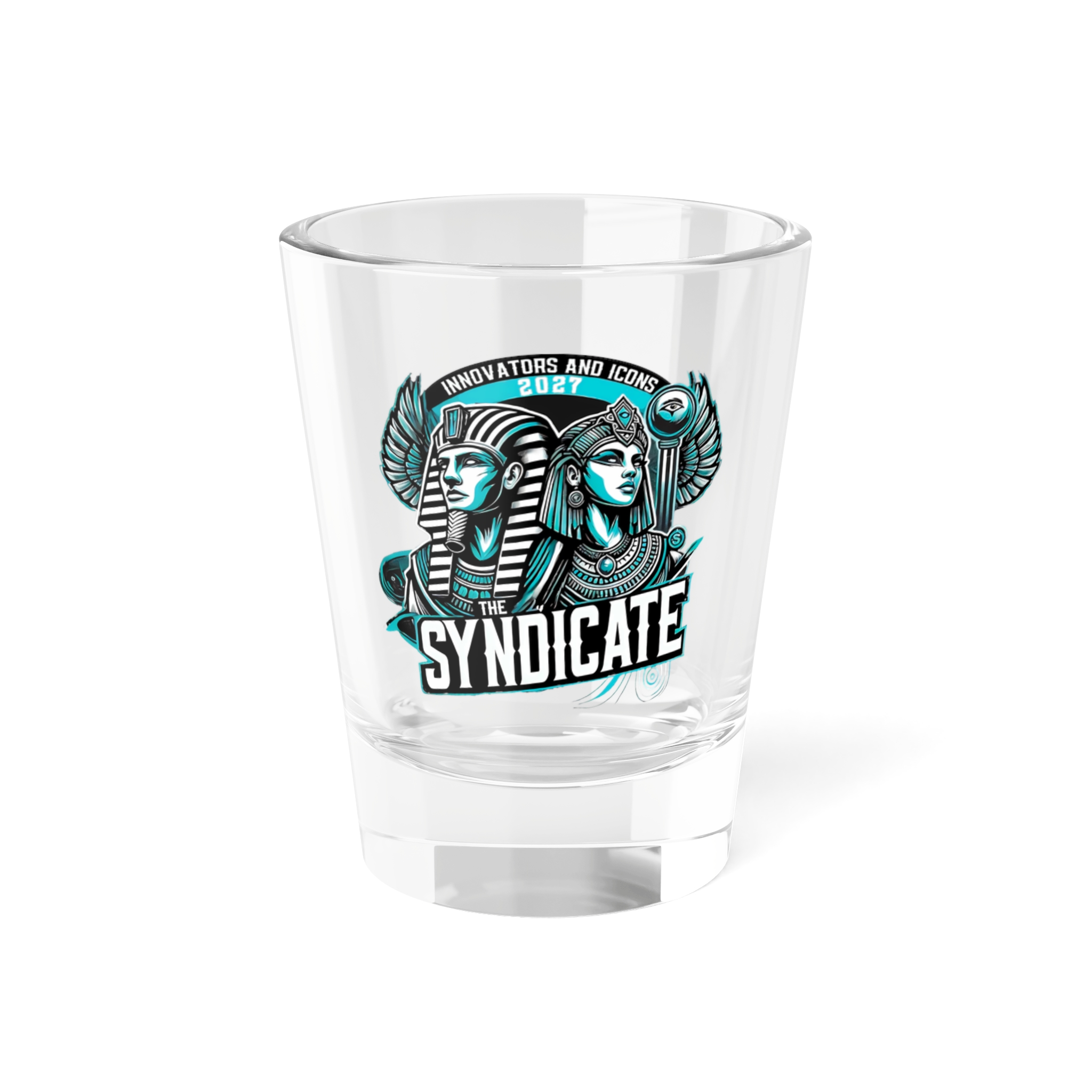 Syndicate Logo Shot Glass, 1.5oz
