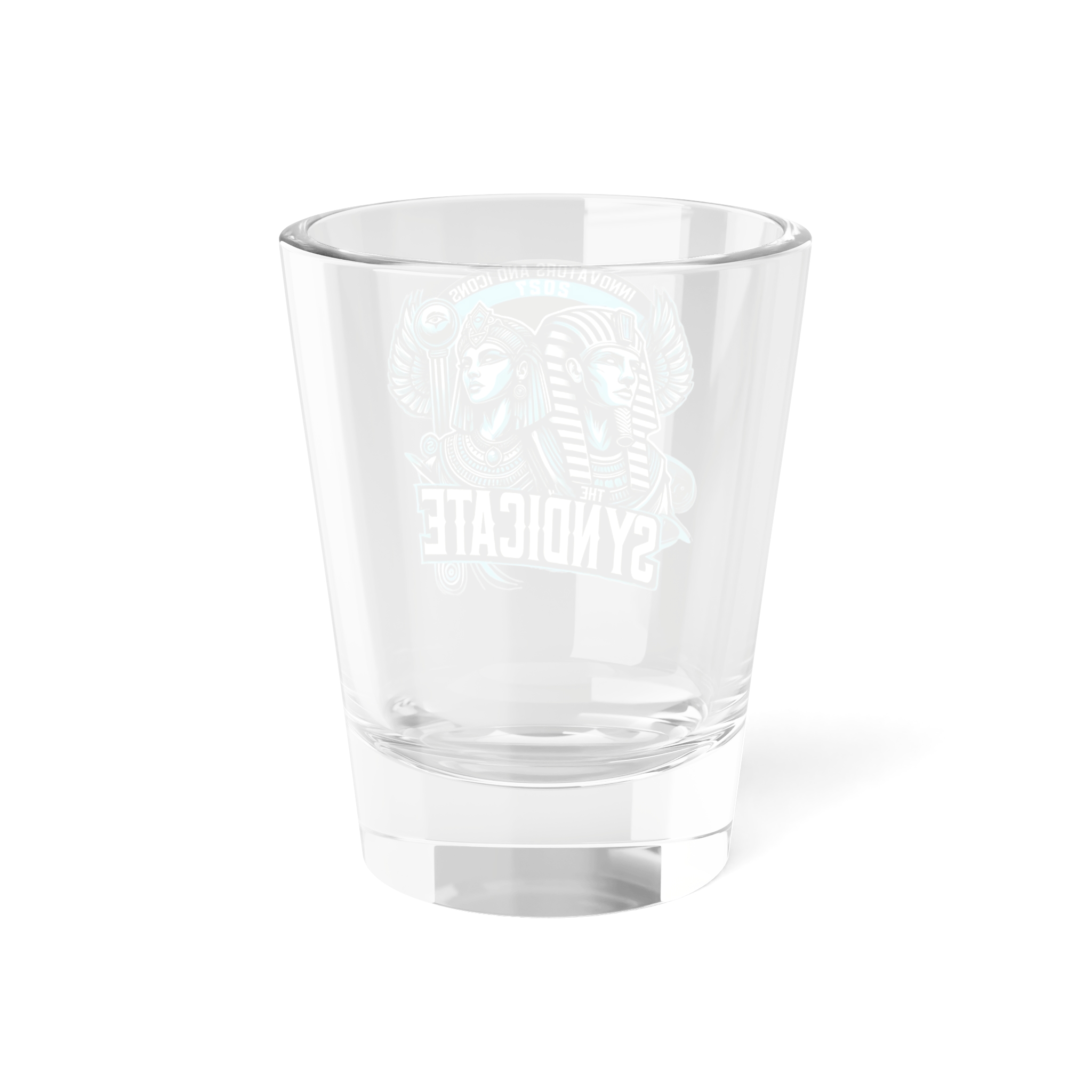 Syndicate Logo Shot Glass, 1.5oz - Image 2