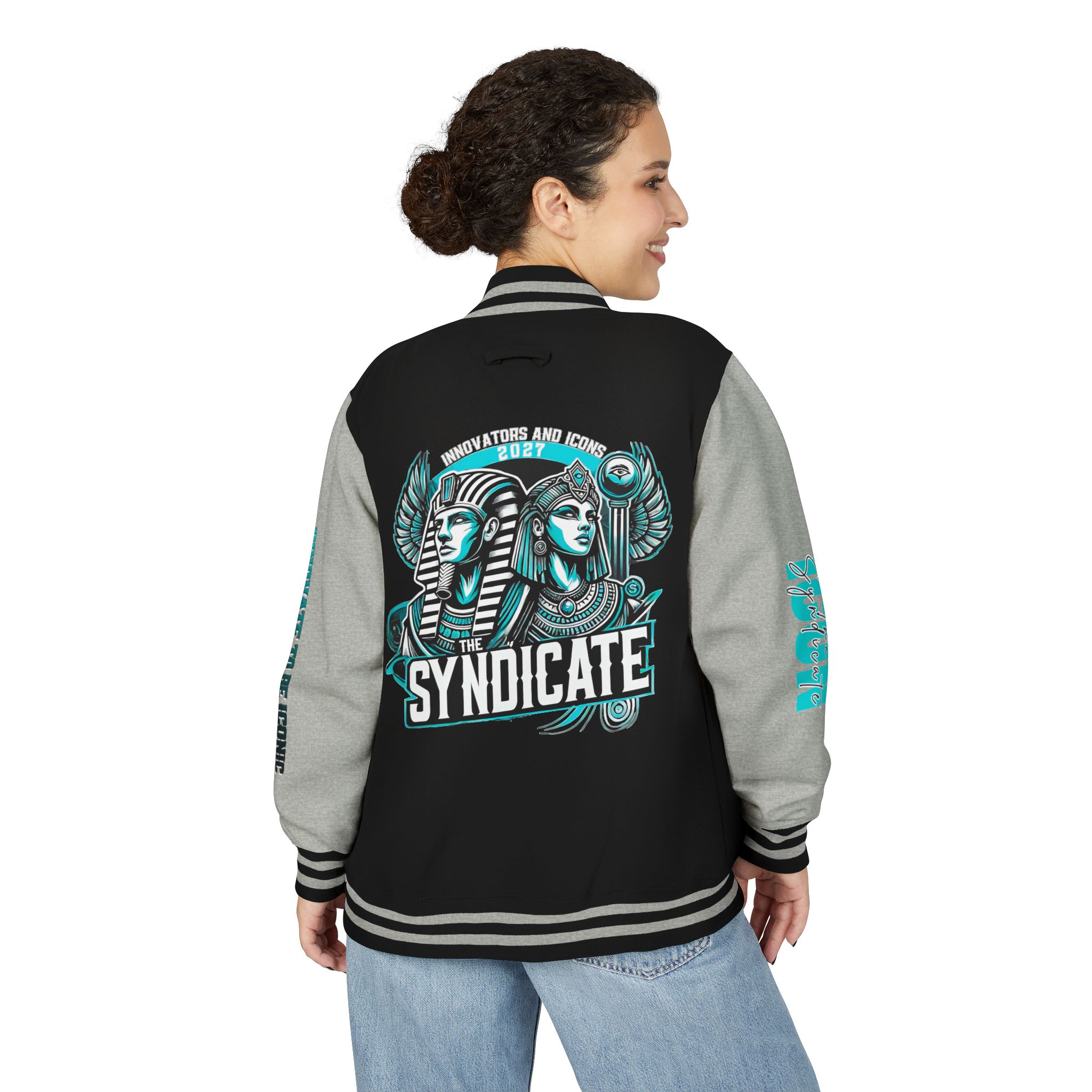 Icon Unisex Heavyweight Letterman Jacket - Image 10